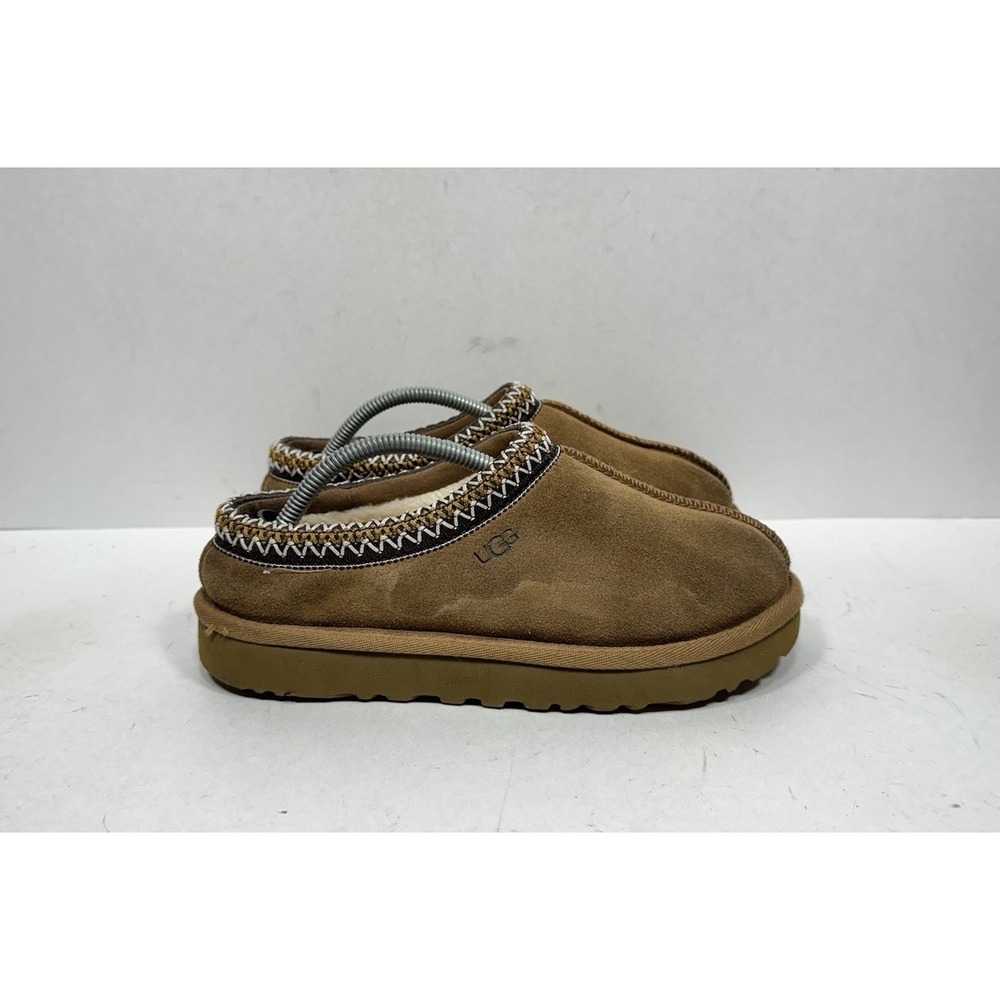 UGG Women's Tasman Slipper‎ Chestnut Size 6 Brown Suede Slippers 5955